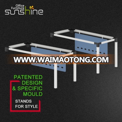 Modern office furniture metal table frame for office staff workstation desk