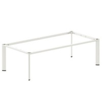 Modern design metal frame melamine top conference table