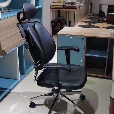 Wholesale New Design Double Backed High Back Ergonomic Swivel Leather Office Chair