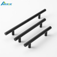 European American Modern Minimalist Aluminum Alloy Wardrobe Cabinet Door Drawer Handles