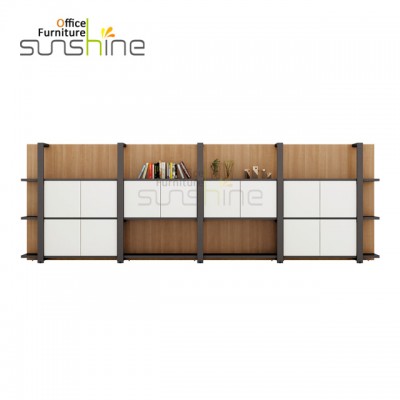 Top Quality Office Furniture Metal Frame Wooden File Cabinet