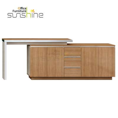 High quality staff room office wooden file cabinet