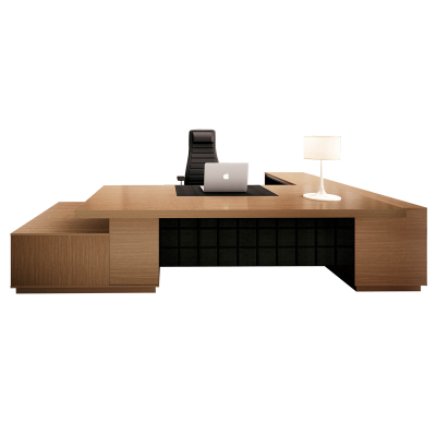 2019 High Quality Wooden Luxury CEO Leather Modern Office Computer  Desk Executive