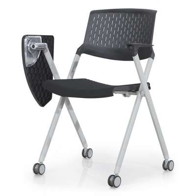 Wholesale Cheap Large Quantities Stackable Training Chair With Caster